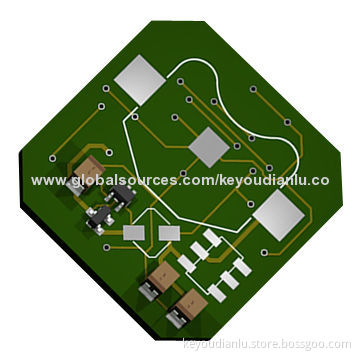 FR4 4-layer PCB with Lead-free HASL, 1.6mm Board Thickness